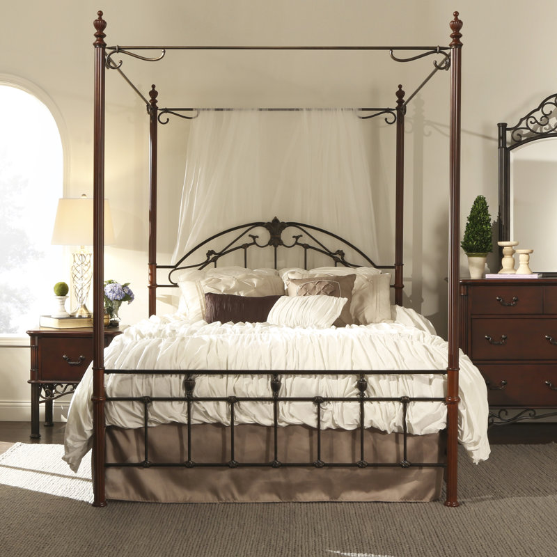 Three Posts Wedgewood Canopy Bed & Reviews Wayfair